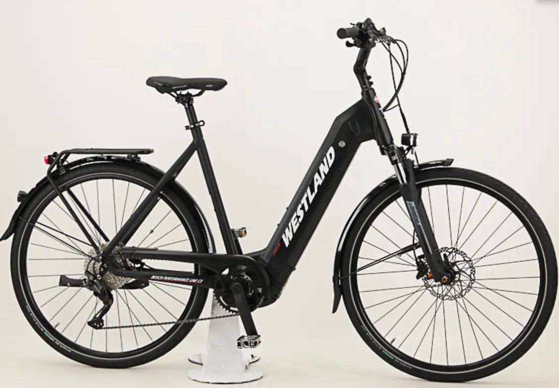 E-Bike Westland Sportsline 10 CX Wave 10G 500 Wh 28" schwarz