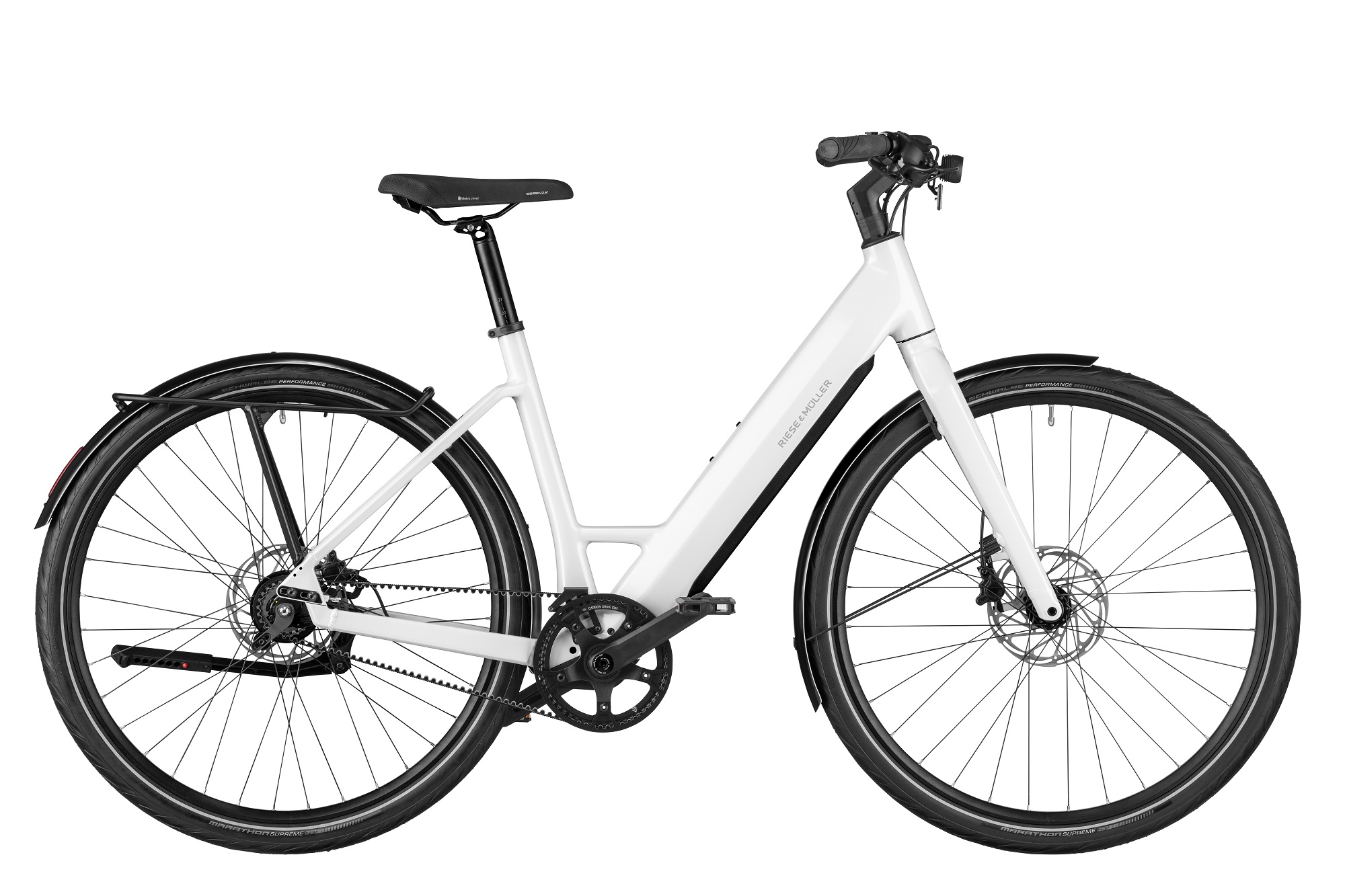 E-Bike Riese & Müller UBN six silent wave 51 cm 28" 8G Ride 60 430 Wh pure white
