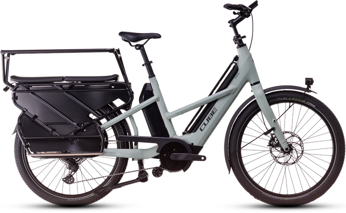 Cube Longtail Sport Hybrid Family 725 – 725 Wh – 26 Zoll – Longtail – 2025