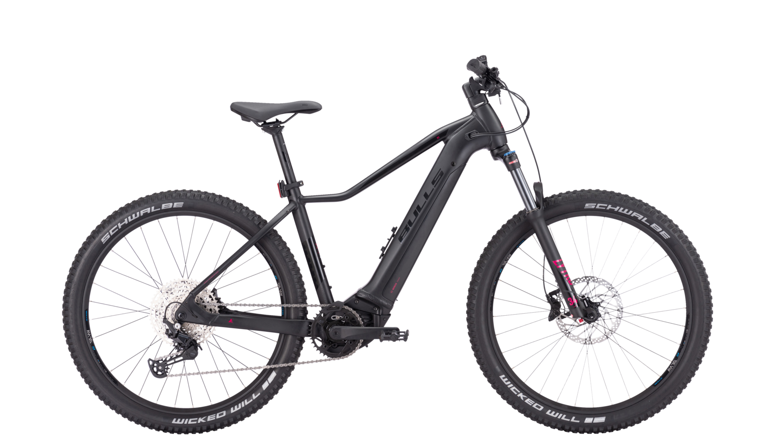 E-MTB Hardtail BULLS Aminga EVA 3 27,5 Smart CX 625 Wh black matt