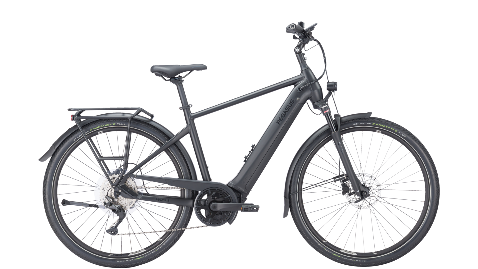 E-Bike PEGASUS Premio EVO 10 Lite CX 750 Intuvia 100 Herren 28 Zoll Smart Wh black matt