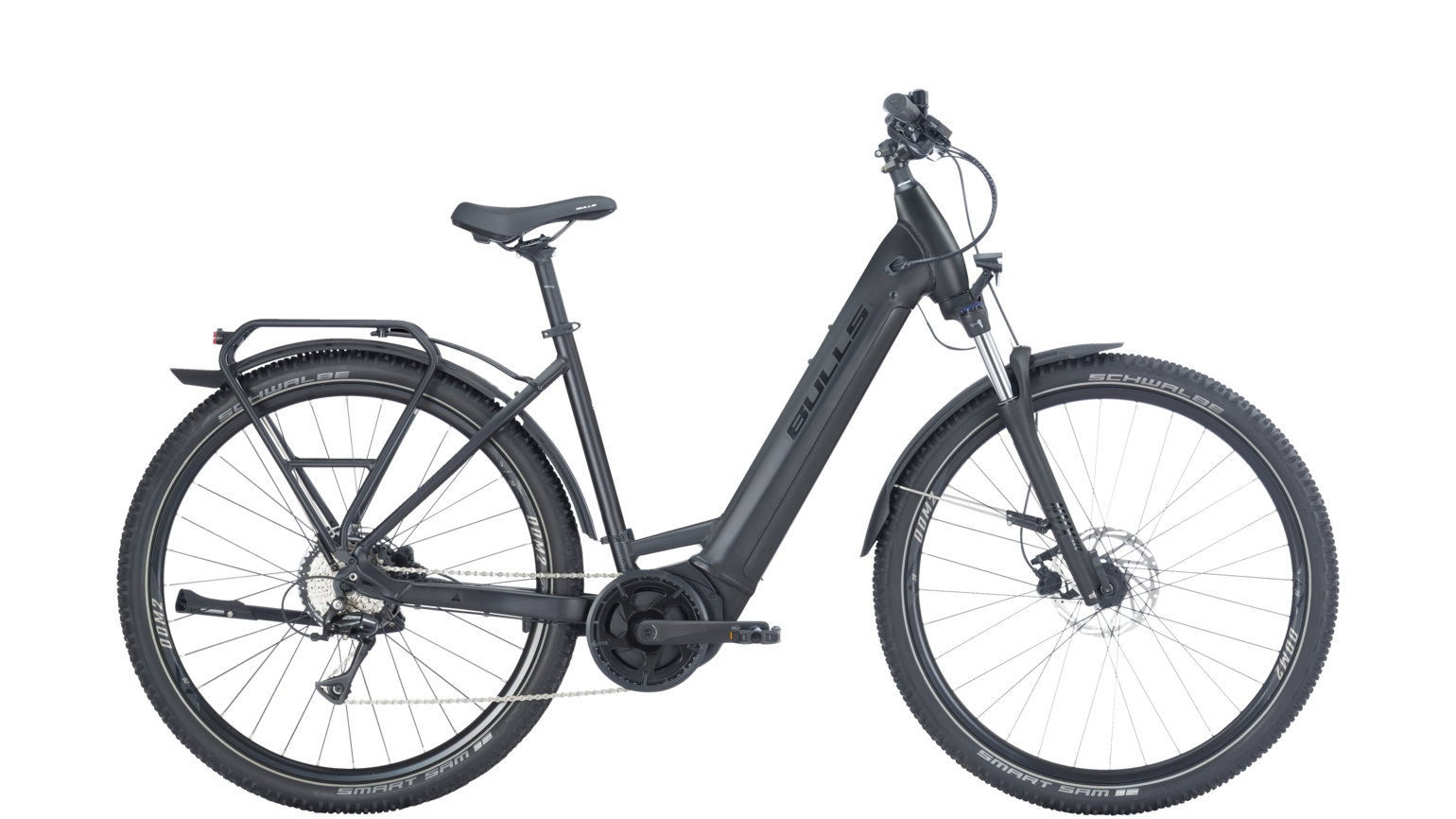 E-Bike BULLS Cross Flyer EVO 1 750 Wh Wave 29 Zoll Smart Performance black matt