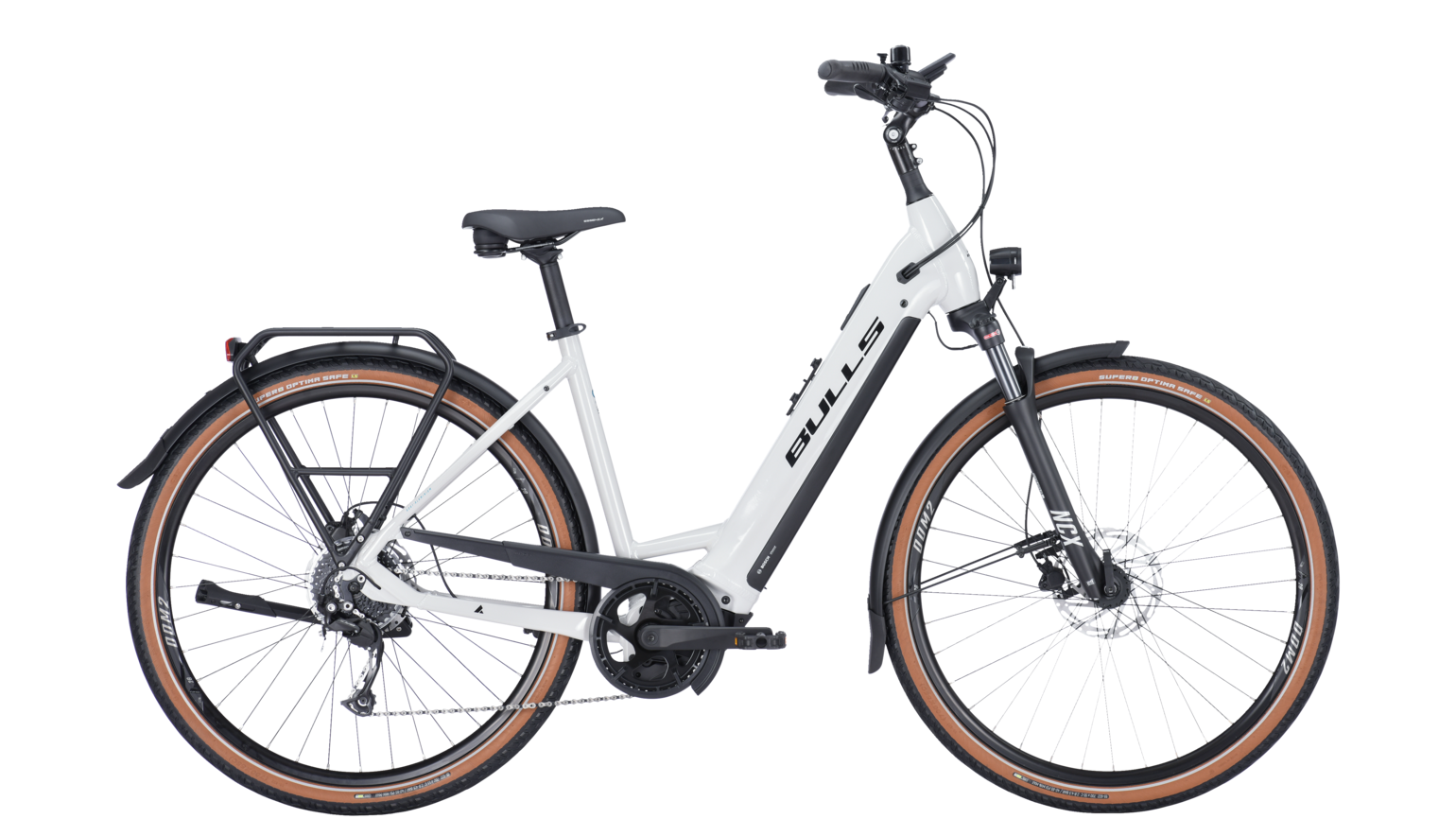 E-Bike BULLS Cross Lite EVO 1 Wave 28 Zoll Smart CX 750 Wh light grey