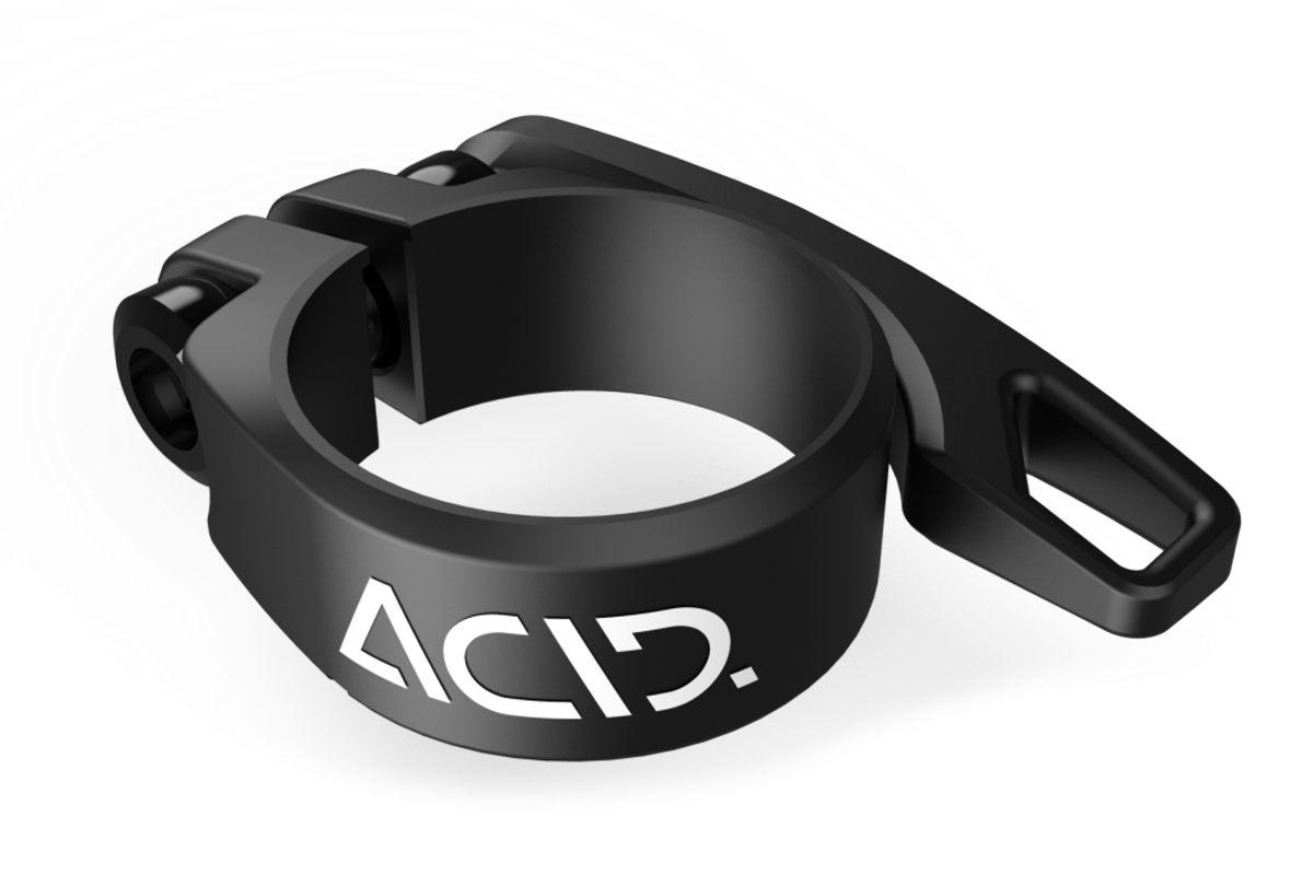 93862-acid-C-93862-36mm-Sattelklemme-ACID-36-mm-Aluminium-schwarz-112619-NEW-26570-Sattelklemme-ACID-36-mm-Aluminium-schwarz-112620.png Sattelklemme ACID Ø 40 mm Aluminium schwarz – Image 1