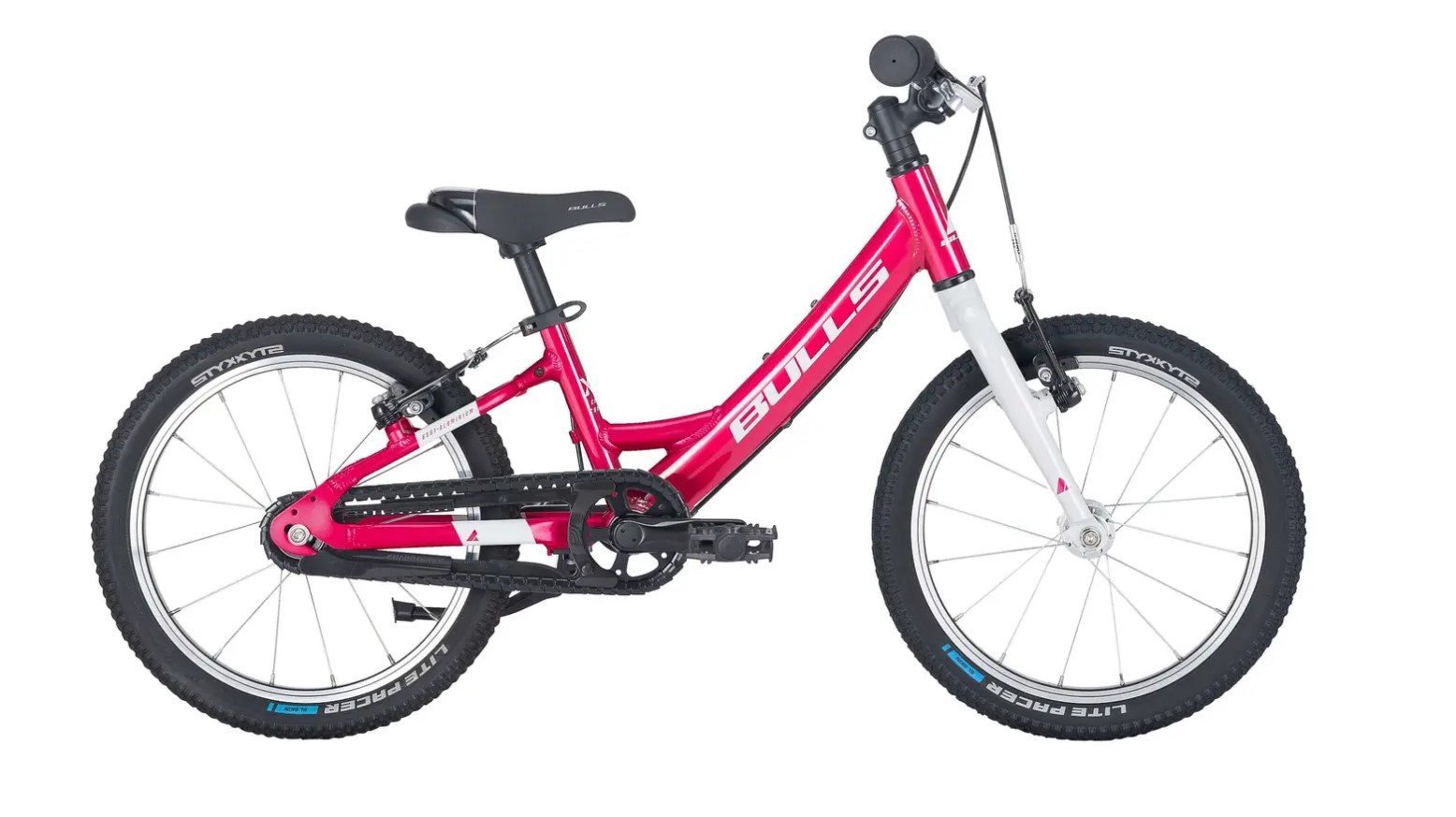 Kinderfahrrad BULLS Tokee Light 16" Wave Mountainbike 1-Gang Freilauf pink 6XS
