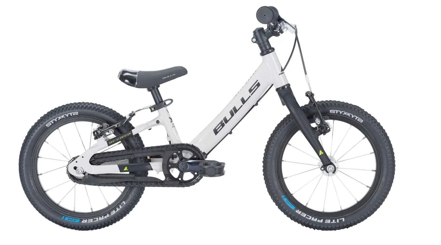Kinderfahrrad BULLS Tokee Light 14" Mountainbike Wave 1-Gang grau 17cm