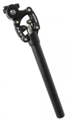 c150f2bc5f0a066c3c503a75b86b20e6-2222051010-Federsattelstuetze-SR-Suntour-SP12-NCX-27-2-mm-400-mm-schwarz-Feder-mittel-103419-1.jpg Federsattelstütze Suntour SP12-NCX Ø 27,2 mm / 400 mm / Federhärte mittel / schwarz – Image 1