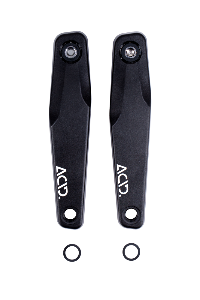 Kurbelset ACID E-MTB 160 mm schwarz (ISIS / GEN4)