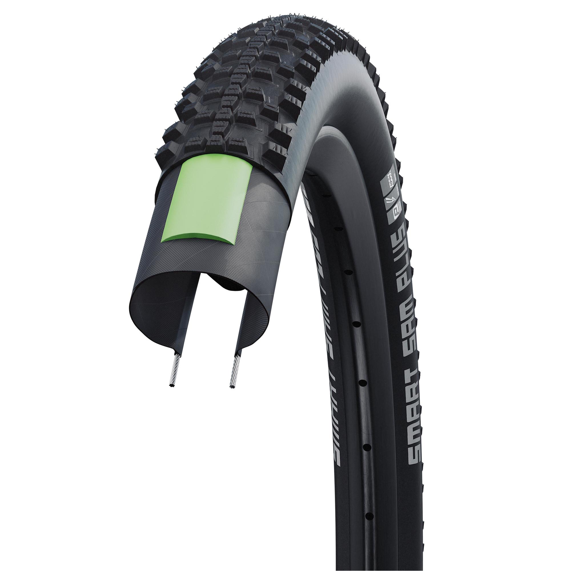 hs476-schwalbe-smart-sam-plus-greenguard-snakeskin-standard-cut-01011866-Drahtreifen-Schwalbe-Smart-Sam-Plus-HS-476-schwarz-schwarz-622-47-110520-1.jpg Drahtreifen Schwalbe Smart Sam Plus HS 476 schwarz/schwarz 622-47 28" – Image 1