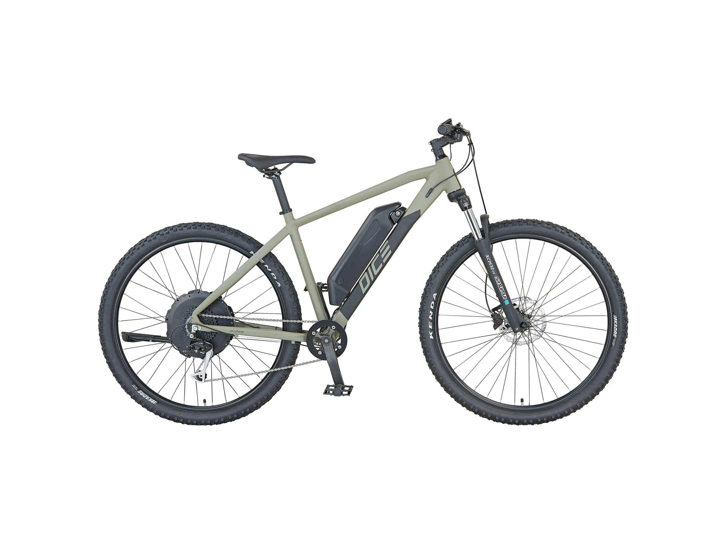 Prophete E-Bike MTB Dice 2.0 Moosgrau Matt 29