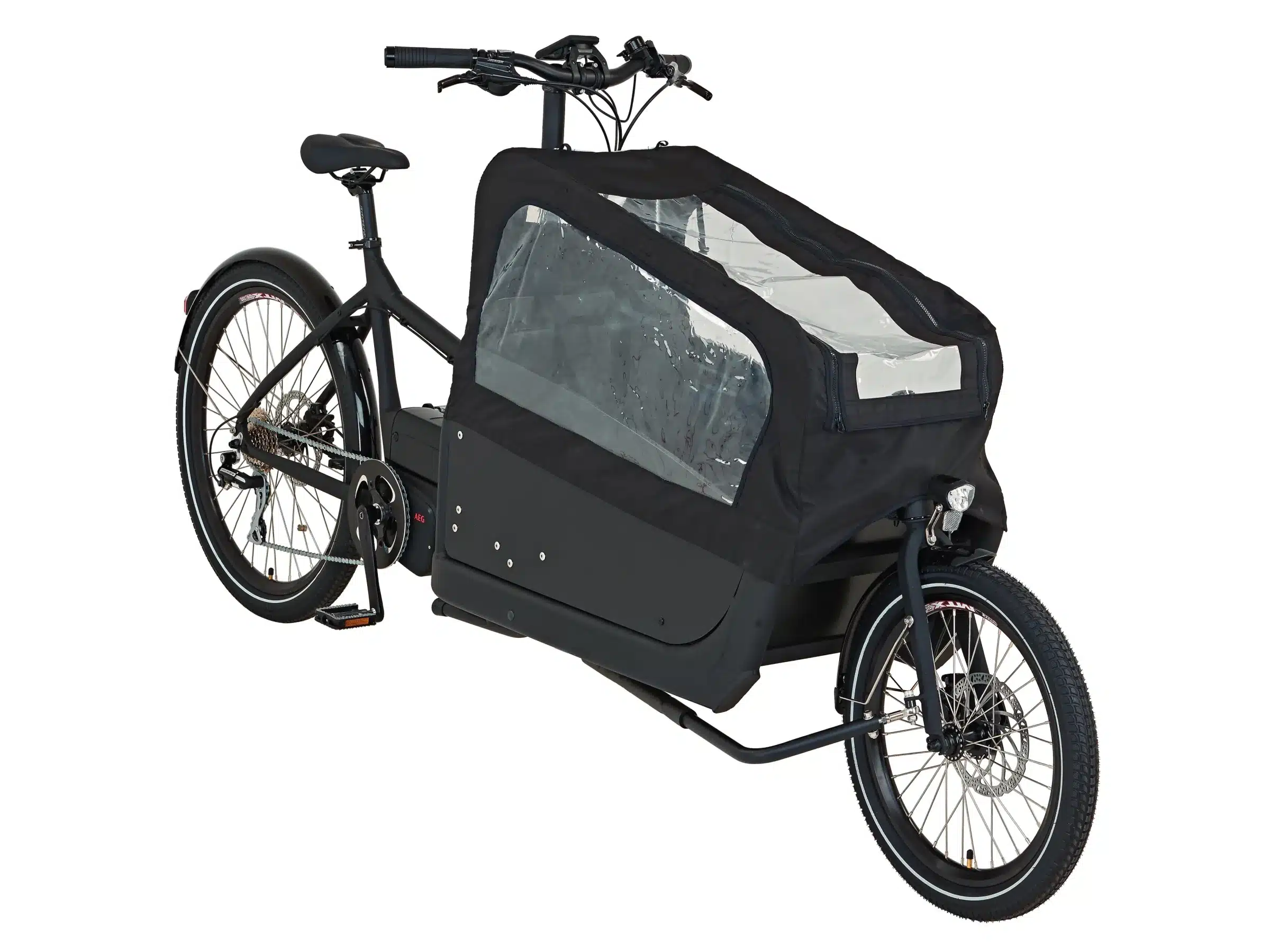 Prophete E-Bike Cargo Plus 22.ETL.10 Schwarz Matt 20″/26″