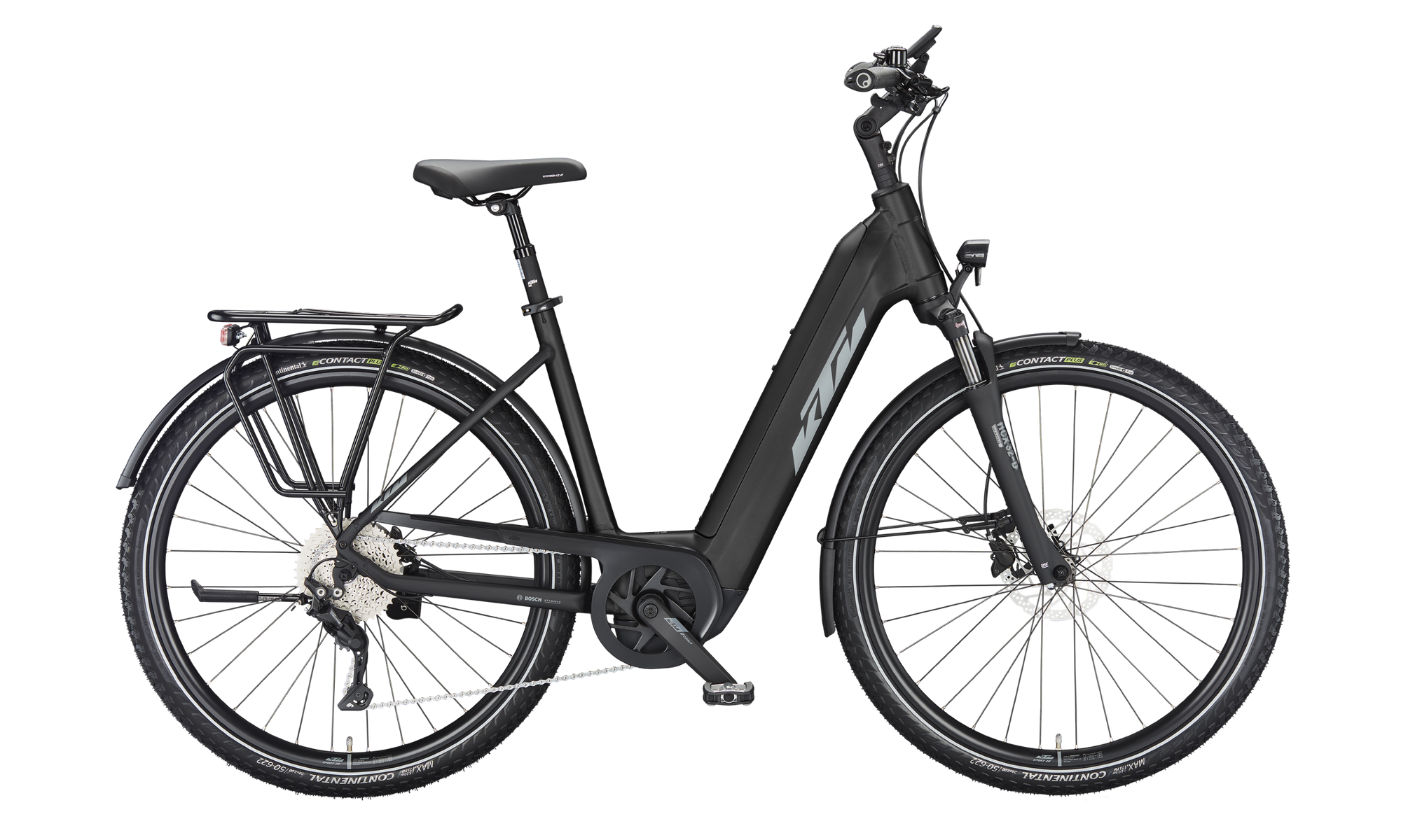 E-Bike KTM Macina Tour CX 610 625 Wh Intuvia 100 Wave 10G CX black matt 28"