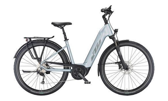 E-Bike KTM Macina Tour P510 500 Wh Intuvia 100 Wave 9G Performance 28" azzurro silver matt (grey+blue)